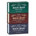 Man Bar 3-Piece Gift Set - No Harmful Chemicals - Good for All Skin Types - Made in the USA